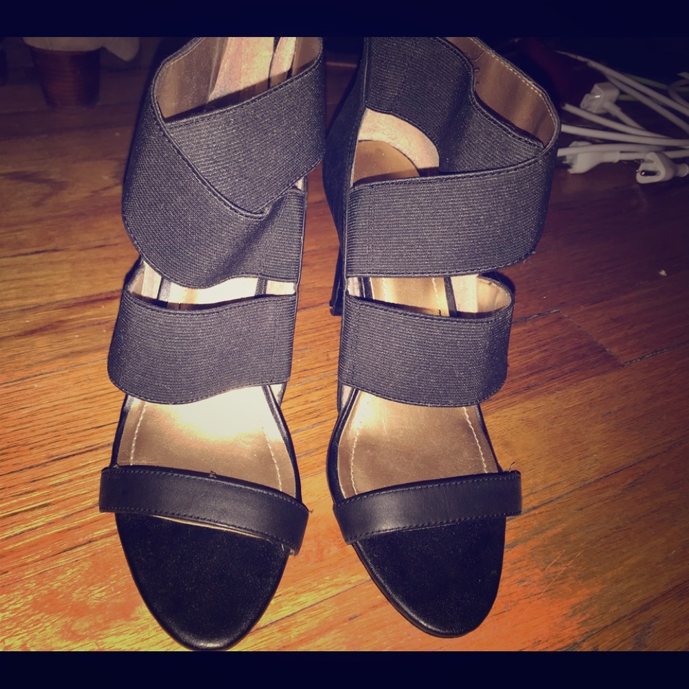 Black heels